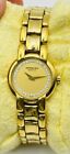 Pre Owned Raymond Weil Geneve Ladies 18k Gold Plated Quartz Wrist Watch 3740-1