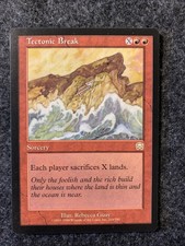 MTG Tectonic Break Mercadian Masques Regular Rare