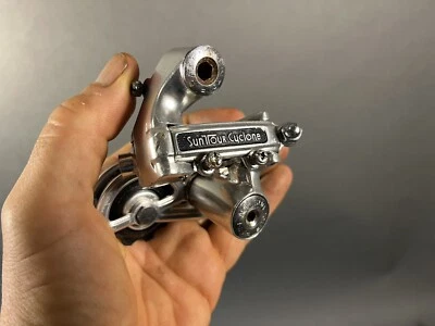 Vintage Suntour Cyclone Rear Derailleur  70s 80s Japan Race. CLEAN - Image 1 of 4