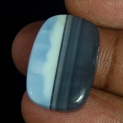 Cojín de ópalo azul natural cabujón piedras preciosas sueltas para hacer joyas 15,65 quilates Foto 1 de 4