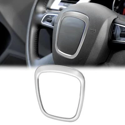Steering Wheel Trim Cover Interior Decoration Sticker for Audi A3 2006-2014 - Изображение 1 из 4