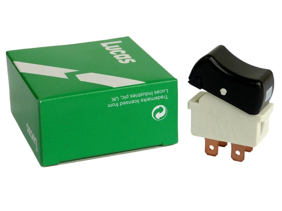 Lucas 39233 107SA Side Light Rocker Switch, for Jaguar E Type XJ6 C32850 - Image 1 of 1