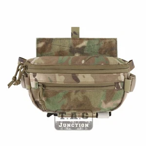 Tactical 3 in 1 Drop Hanger Pouch Fanny Pack for Vest JPC CPC LBT K19 - Picture 1 of 54