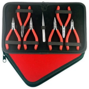 Juego de Alicates Joyería Fabricación Cadena Nariz Plana Nariz Nylon Mandíbula Regalo Prestigio - Imagen 1 de 1