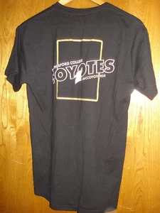 Weatherford College Coyotes Black Short Sleeve T-Shirt Size M Gildan - Picture 1 of 3