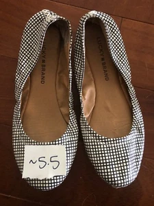 Lucky Brand Women’s Ballet Flats Size 5.5 - Picture 1 of 7