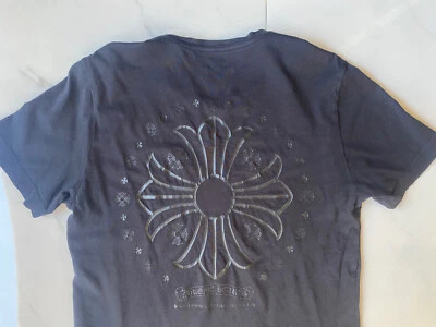 Men’s Chrome Hearts Crew Neck Short Sleeve Black T Shirt Size S - Image 1 of 4