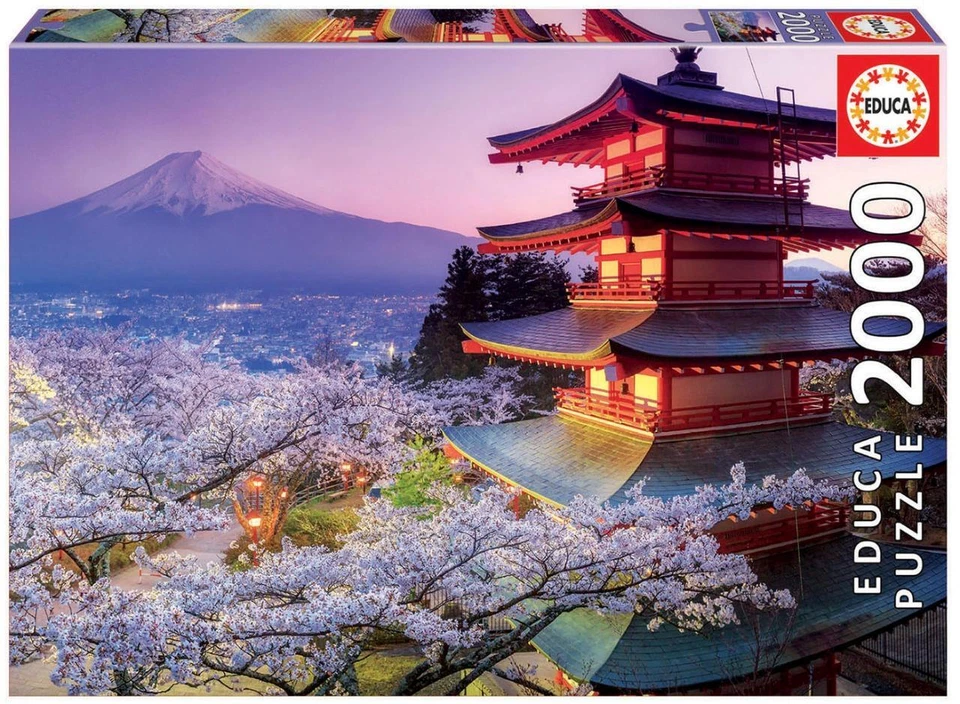 Educa Jigsaw Puzzle;  Mount Fuji, Japan;  2,000 pieces - Image 1 of 1