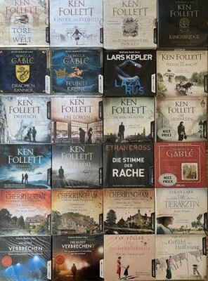 Gable - Follett - Camilleri - Grange -Lark - Cross Hörbücher ab 2,99 Euro auf CD - Bild 1 von 2