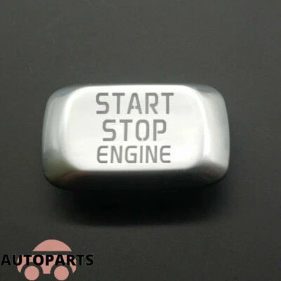 Bes Engine Start Stop Silver Switch Button Cover For Volvo S60 S80 XC60 XC70 V60 - Image 1 of 4