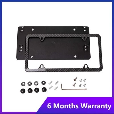 For MERCEDES-BENZ + 10 Screws NewRear License Plate Tag Holder Mounting Bracket Foto 1 de 4