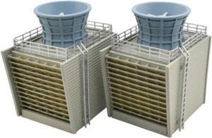 N Gauge 1/150 DIORAMA COLLECTION DIOCOLLE 073-3 Cooling Tower B3 323730 - Picture 1 of 3