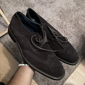 JOSEPH ABBOUD Men Shoes. Brown. Leather upper and lining. Size 8 - Picture 1 of 5