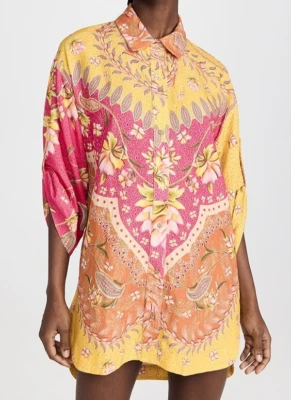 NUEVO CON ETIQUETAS - Traje de baño Agua Bendita 'Chrissy Lula' con botones delanteros encubrimiento, múltiple - pequeño Foto 1 de 4