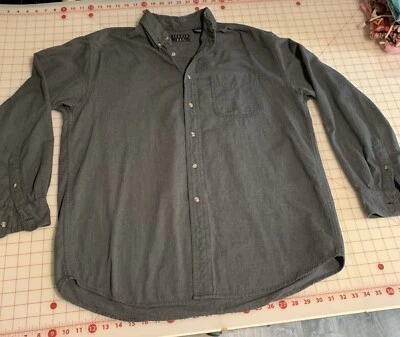 Trader Bay Men’s Large Cotton LS Button Up Shirt - Image 1 of 4