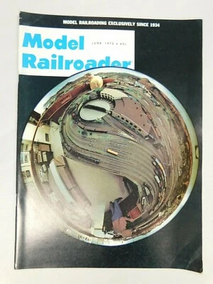 Model Railroader Trains Pacific Railway Tenshodo Roco JUN 1972 Vintage Magazine - Image 1 of 4