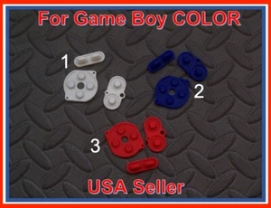 Replacement Rubber Conductive Pads for Nintendo Game Boy COLOR - Pick Color! - Picture 1 of 1