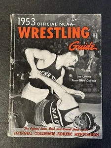 1953 Official NCAA Wrestling Guide Book - Picture 1 of 5