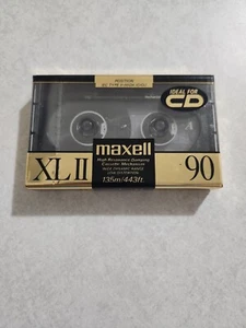 Maxell XL-II 90-minute Unopened Audio Cassette High Bias in Original Package - Picture 1 of 4