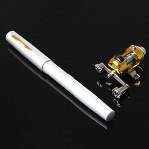 1 Set Ice Fishing Pole Reel Telescopic Lightweight Easy to Carry Ice Fishing - Picture 1 of 13