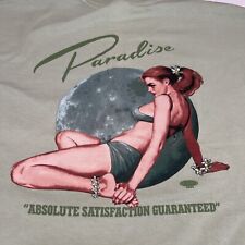 Men’s 2XL Paradise “absolute satisfaction guaranteed” 2002 poah Graphic T Shirt