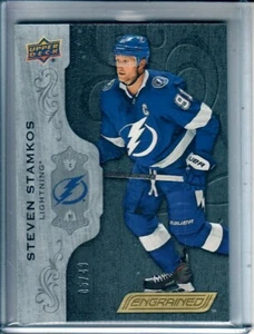 2018-19 Upper Deck Engrained Black #2 Steven Stamkos /49 - Picture 1 of 1