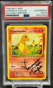 Charmander Veronica Taylor -Ash- Auto PSA/DNA Authentic Pokemon Evolutions 9/108 - Bild 1 von 2