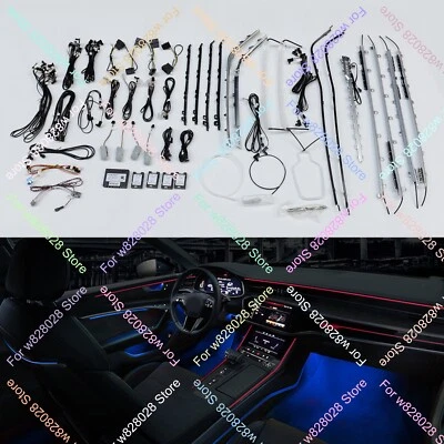 30 Farben MMI Control LED Umgebungslicht Atmosphäre Lampe für Audi A6 C8 19-23 - Bild 1 von 4