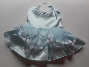 Dog Clothes Dress Blue Polyester Dressy Size XS NEW - Picture 1 of 4
