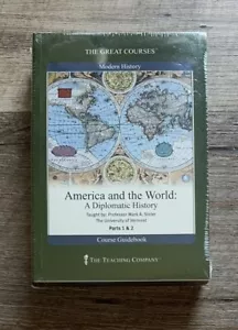 The Great Courses: AMERICA & the WORLD DIPLOMATIC History - 4 DVDs + Book New - Picture 1 of 3