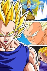 Dragon Ball Super Z Vegeta Super Saiyan POSTER 24 X 18" SWEET! - Picture 1 of 2