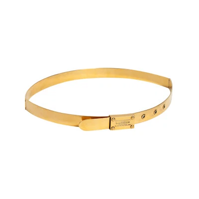 LVMH (France)  Vintage, 1970s, Metal Waist Belt, Latch Buckle, Archival - Image 1 of 4