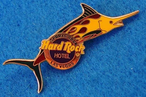 PIN Hard Rock Café LAS VEGAS HOTEL DEPORTES MARLIN PEZ ESPADA PROTOTIPO MUESTRA #1 - Imagen 1 de 1