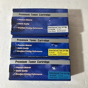 Toner Cartridges Yellow, Cyan, And Black. Phaser 6020/6022 WorkCentre 6025/6027 - Picture 1 of 10