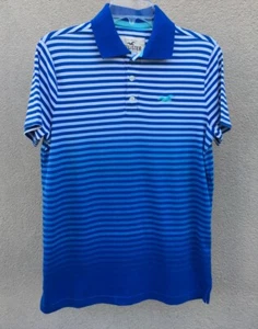 HOLLISTER GUYS Hemd POLO Gr. S NEU blau weiß gestreift Baumwolle Möwe DEFEKT - Bild 1 von 5
