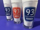 93 Octane Brewing Co ~ Set of Three 16 oz Pint Beer Glasses