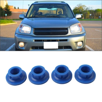 Buje de piñón de cremallera de dirección 4 piezas para Toyota RAV4 2004 2005 azul Foto 1 de 4
