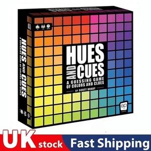 Hues and Cues Vibrant Game Of Colourful Communication Fun Board Games Party Game - Picture 1 of 10