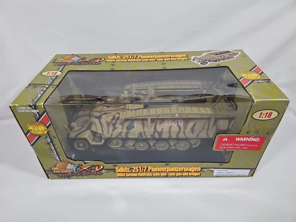 Ultimate Soldier 1:18 WWII German Sdkfz. 251/7 PIONEERPANZERWAGEN HALFTRACK NEW - Image 1 of 4