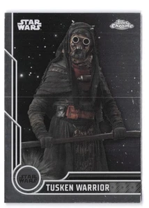 2023 Topps Chrome Star Wars #95 Tusken Warrior - Picture 1 of 2