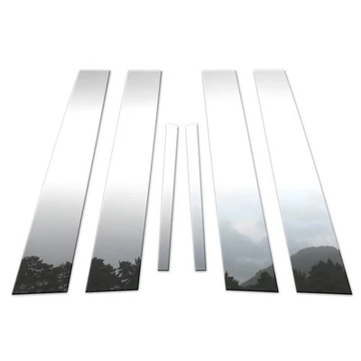 Fundas de poste de pilar para Dodge Charger 2011-2022 [acero inoxidable] 6p Foto 1 de 4