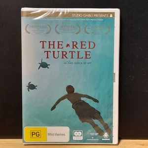 The Red Turtle (DVD, 2016) Studio Ghibli Rated PG NTSC Region 4 New Sealed - Picture 1 of 3