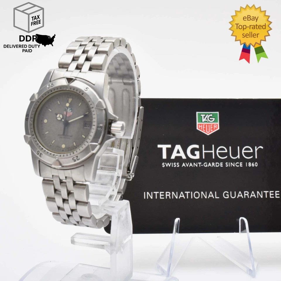[Exc+5] Reloj TAG Heuer 1500 959.708 H Pro esfera gris plata para mujer 26 mm Foto 1 de 1