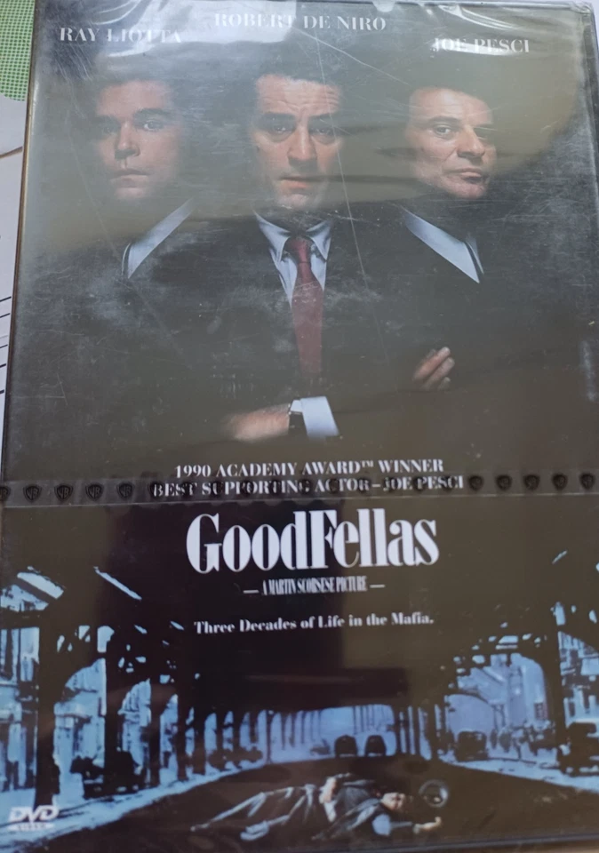 Goodfellas DVD Ray Liotta,Robert De Niro,Joe Pesci SEALED - Image 1 of 1