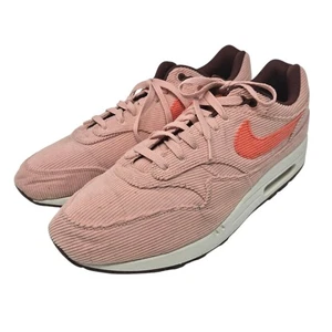 Nike Air Max 1 PRM Mens Trainers Sneakers Coral and Stardust Bright Coral 15 - Picture 1 of 11