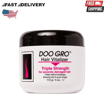 Vitalizador de cabello medicado DooGro 4 oz - Tratamiento antiadelgazamiento para bordes y sienes Foto 1 de 4