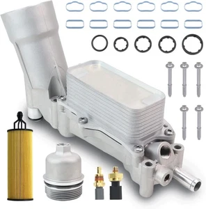 926-959 Ölkühler Motorölfiltergehäuse Baugruppe Vollaluminium Jeep Dodge - Bild 1 von 7