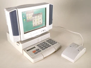 FM AM Novelty Radio CRT Windows 95 PC Computer Shaped +Calculator - Picture 1 of 16
