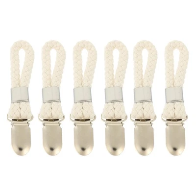  6 Pcs Hantuchhalterung Handtuchklipse Handtuchclip Duschtuchhaken - Bild 1 von 4