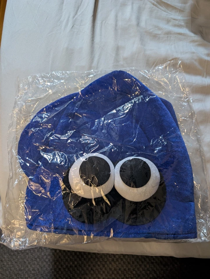 Gorra Oficial Nintendo Splatoon Azul Inkling Calamar Raro Promo 2015 Foto 1 de 1